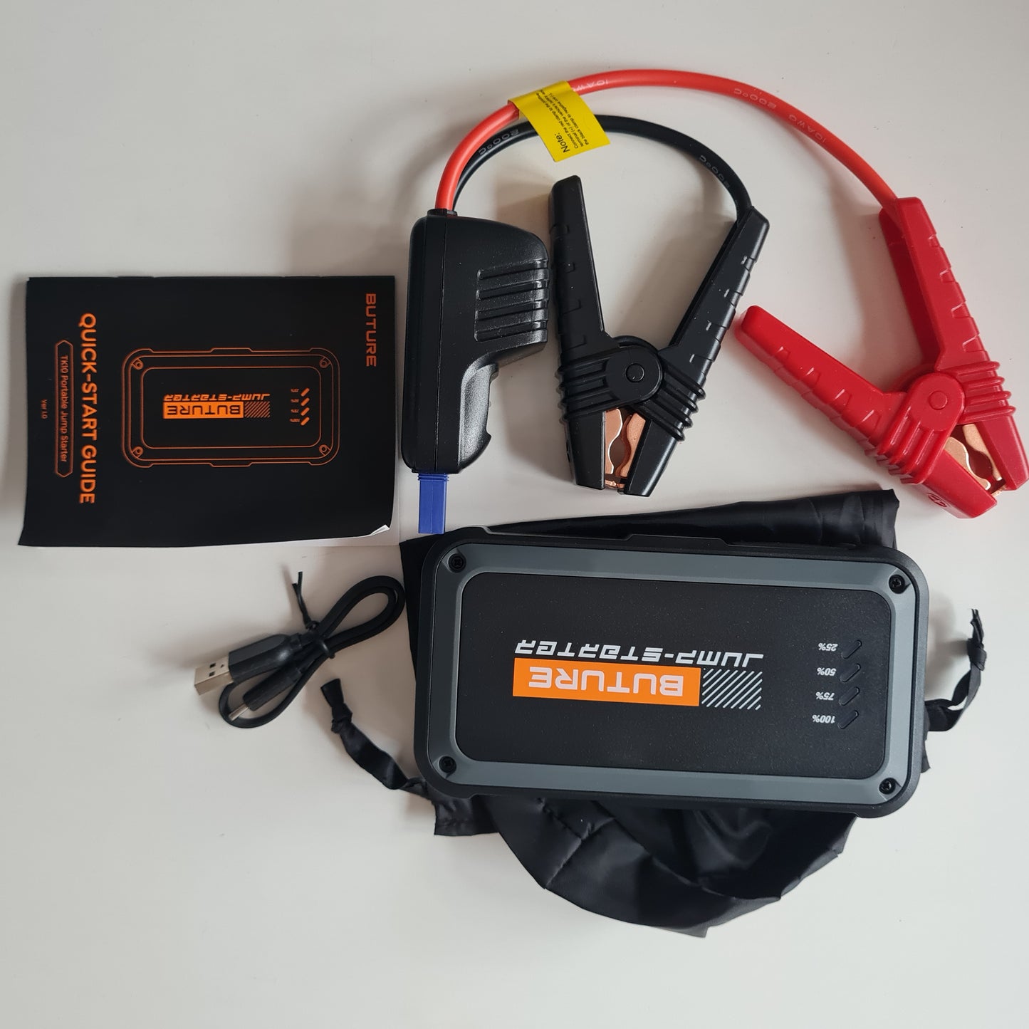 BUTURE 3000A Jump starteris 16800mAh