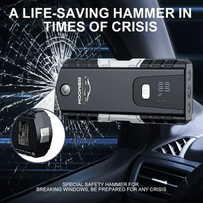 Akumuliatoriaus užvedėjas BSMOOM 21800 mAh