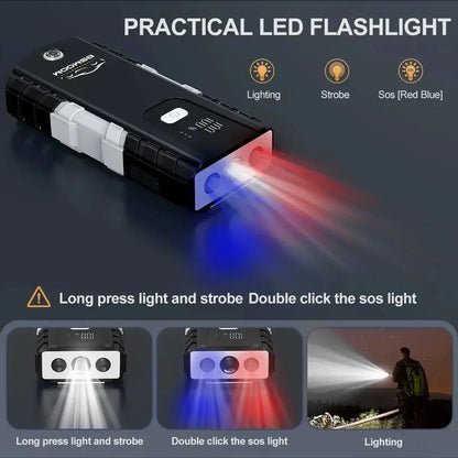 Akumuliatoriaus užvedėjas BSMOOM 21800 mAh