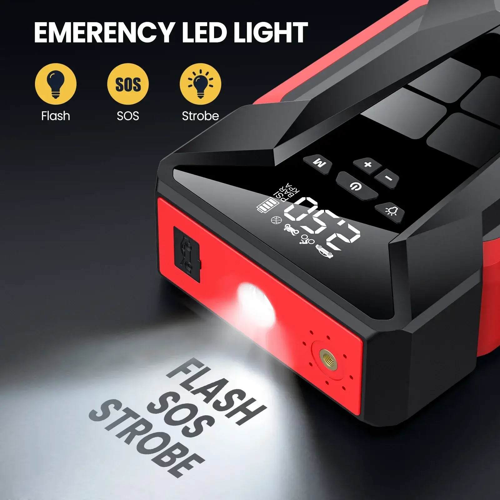 Automobilio užvedėjas busteris booosteris akumuliatoriaus pakrovėjas