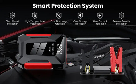 Automobilio užvedėjas busteris booosteris akumuliatoriaus pakrovėjas