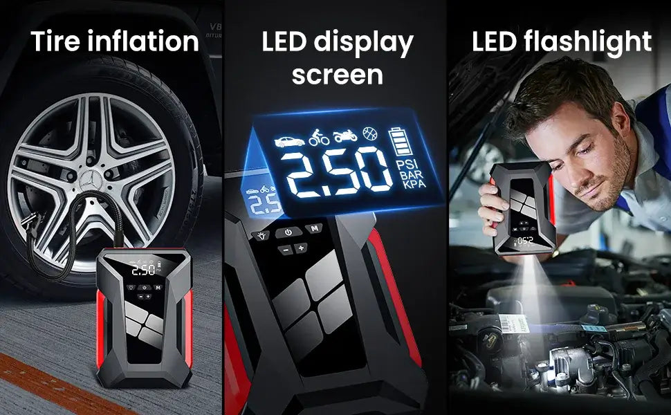 Automobilio užvedėjas busteris booosteris akumuliatoriaus pakrovėjas