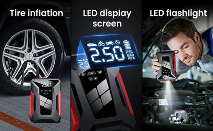 Automobilio užvedėjas busteris booosteris akumuliatoriaus pakrovėjas