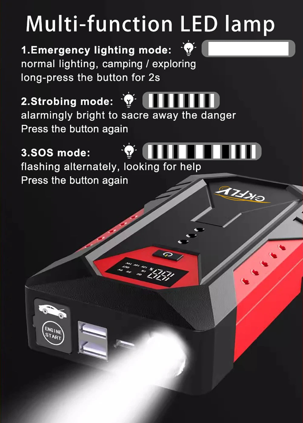 AUTOMOBILIO UŽVEDĖJAS led