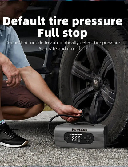 Powland jump starteris su oro kompresoriumi