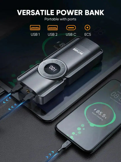 Jump starteris Buture beta01 krauna telefoną