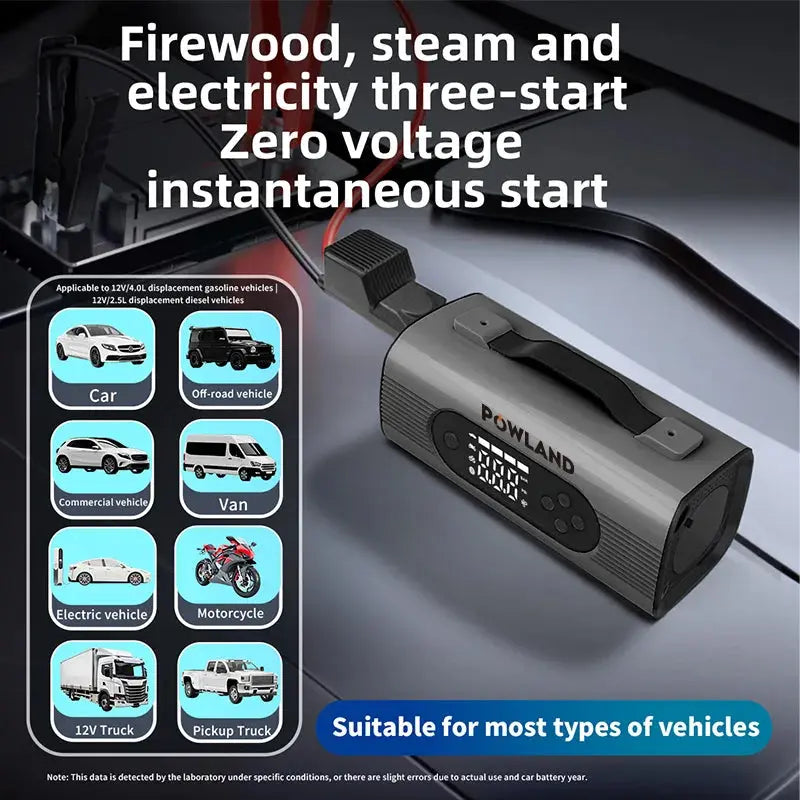 Powland power bankas visiems auto