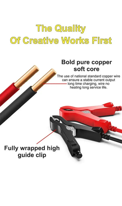 Akumuliatoriaus pakrovejo laidai