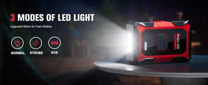 GOOLOO A3 Jump starter 3000A with air compressor