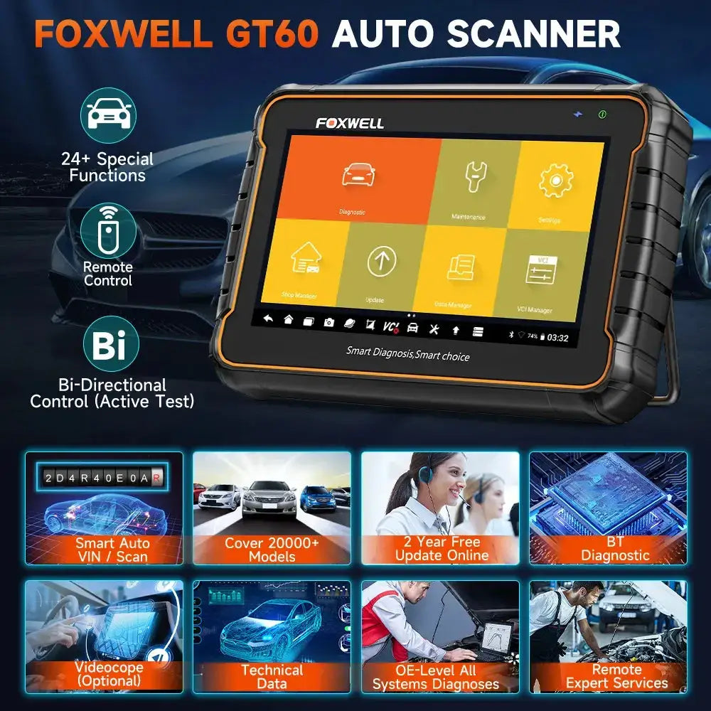 Foxwell automobilio skeneris