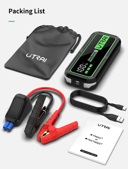 UTRAI JS8 Jump Starter 3000A Automobilio Užvedėjas 20000mAh