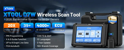 Xtool D7W auto skeneris