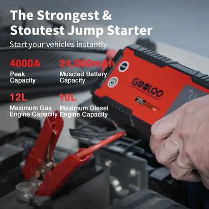 GOOLOO GT4000A Jump starter 24000mAh