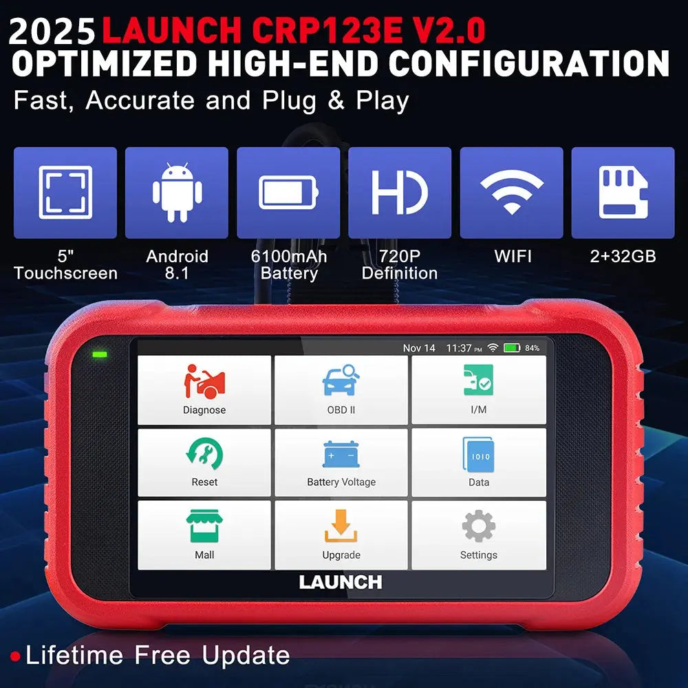 LAUNCH CRP123E V2.0 OBD2 Car Diagnostic