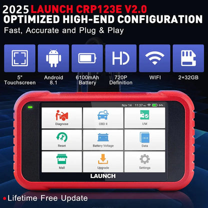 LAUNCH CRP123E V2.0 OBD2 Car Diagnostic