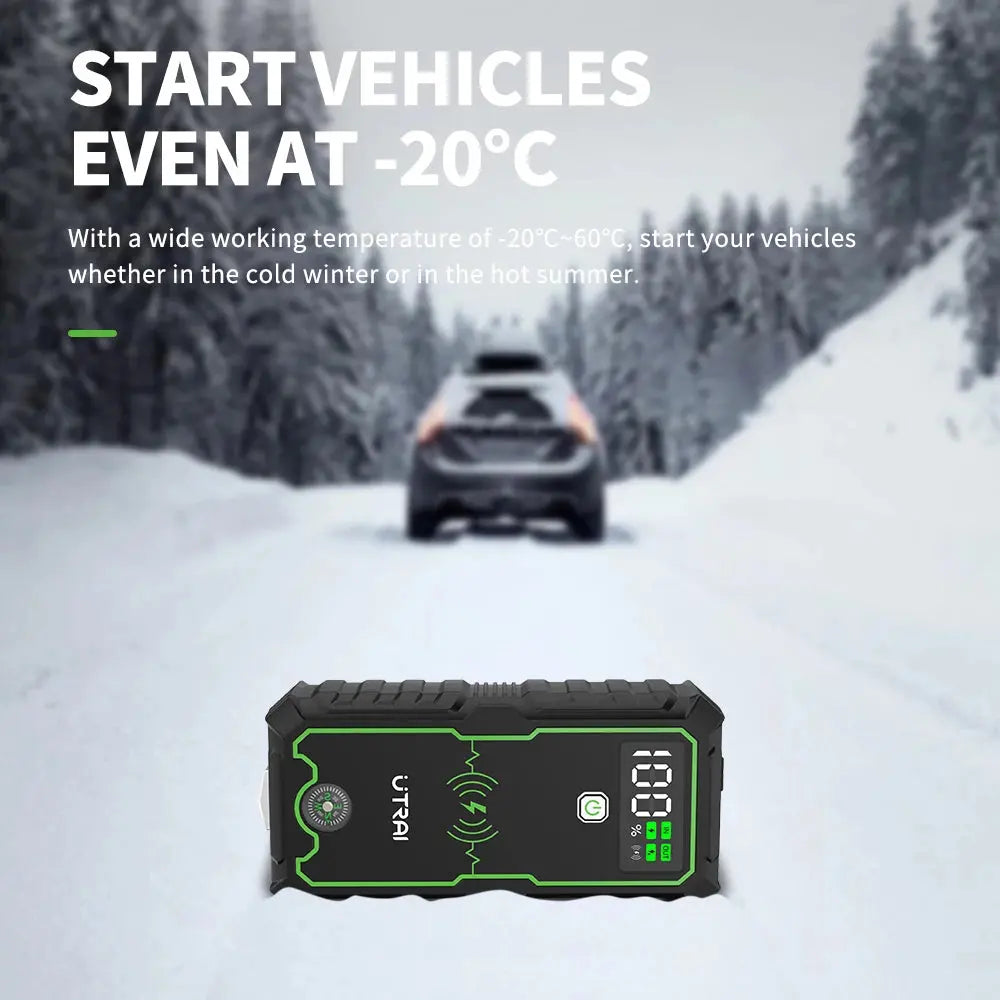 UTRAI JS1 PRO busteris užsikuria per šalčius