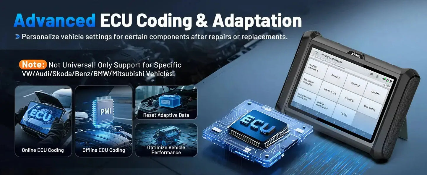 Xtool D7W 2.0 Bluetooth Automobilio Diagnostika