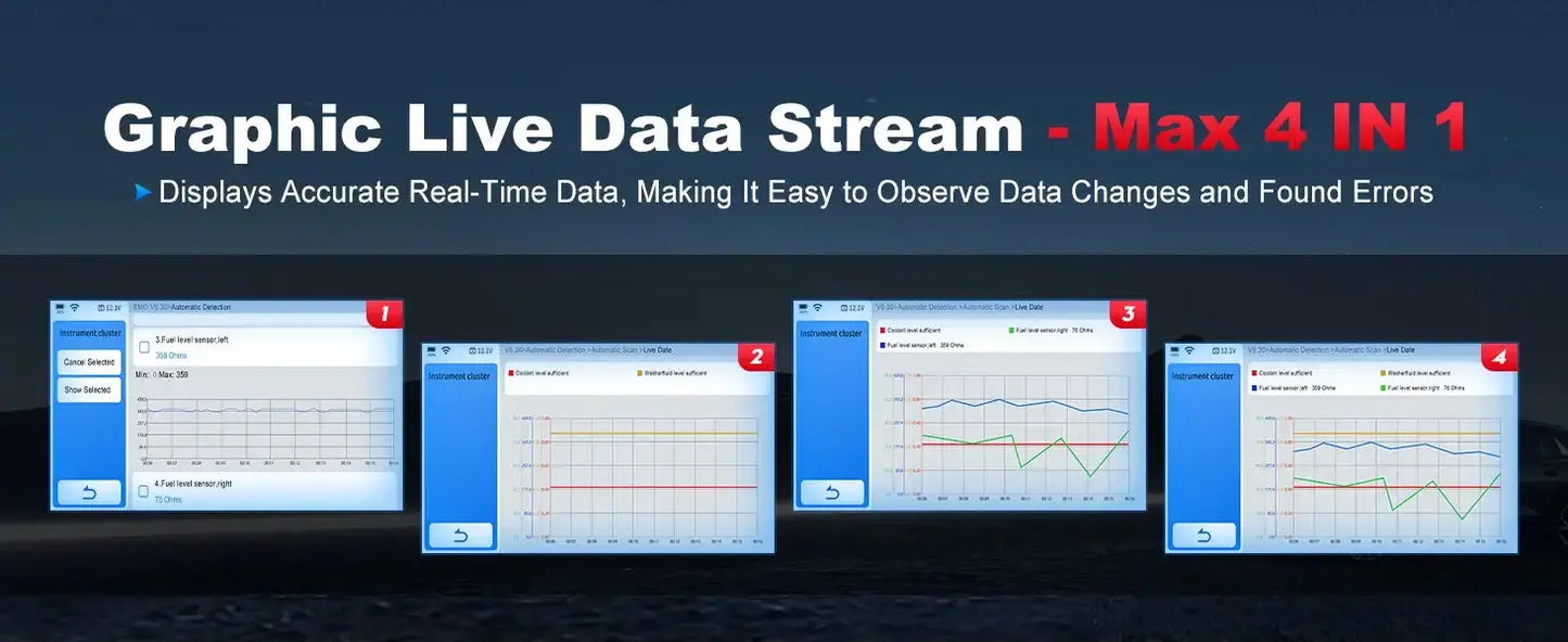 Automobilio Diagnostika XTOOL D5S