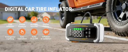 UTRAI JS-40 6000A Jump starteris su oro kompresoriumi-Pūstuvu