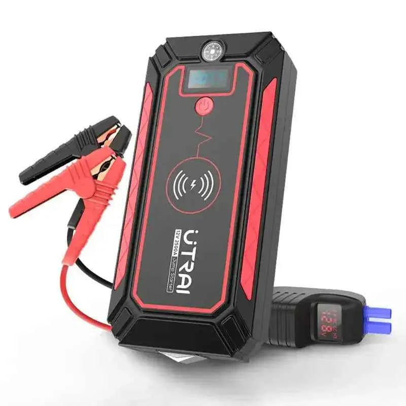 UTRAI JS-4 jump starteris 2500A 59.2Wh belaidis įkrovimas gnybtukai juodas raudonas