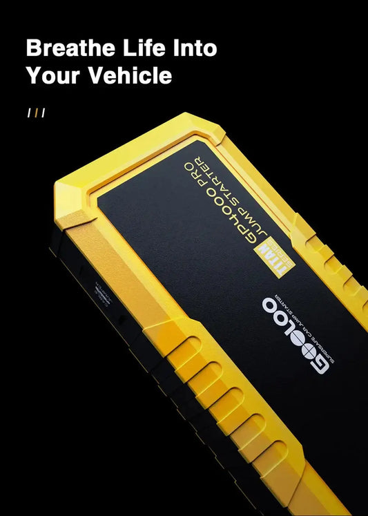 Automobilio užvedėjas power bankas akumuliatoriaus paleidėjas