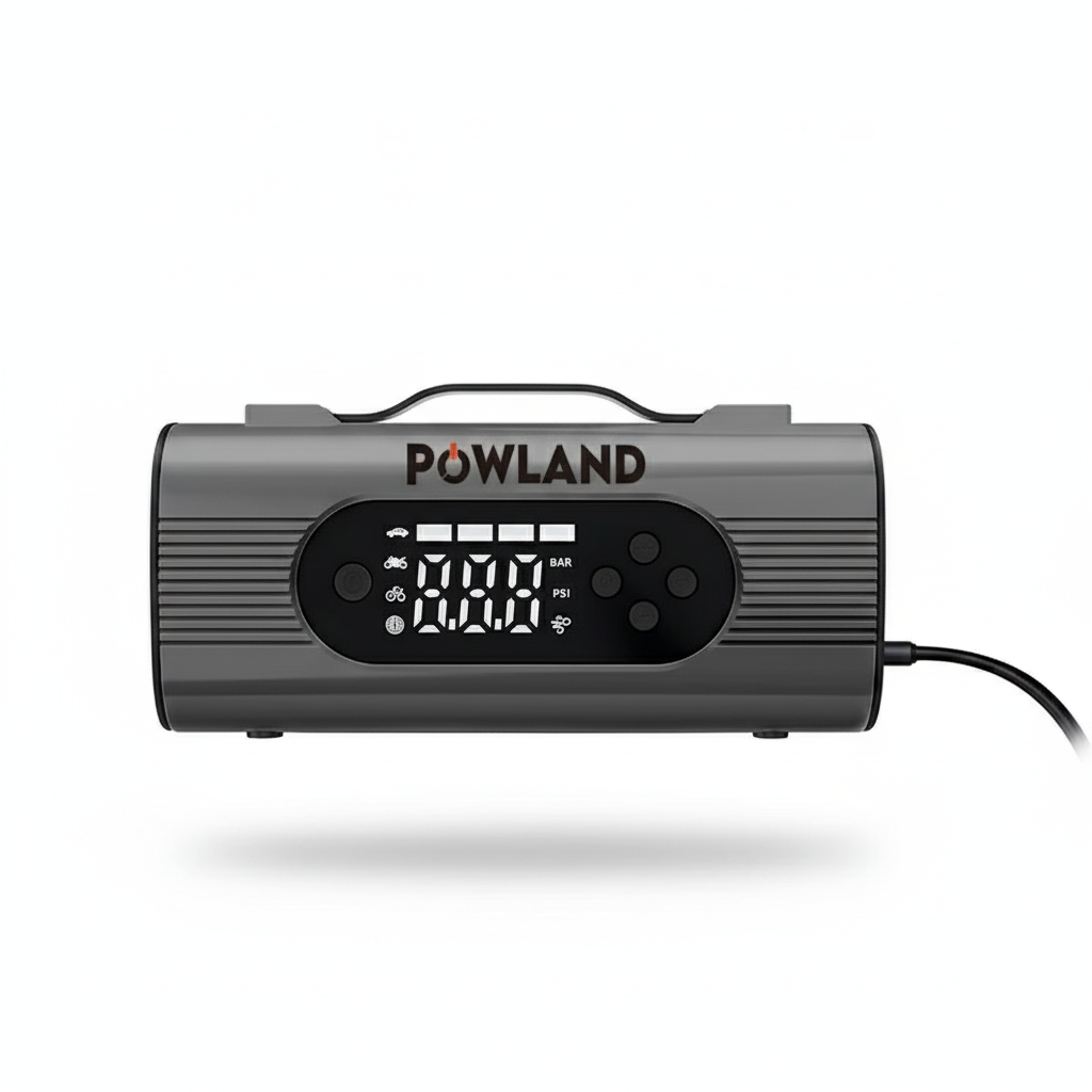 Powland Jump Starteris Baltame Fone