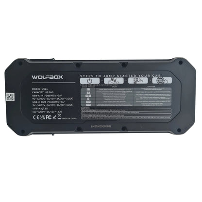 WOLFBOX JS24 Jump Starteris 24000mAh su Boost funkcija